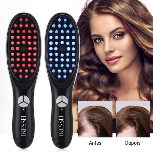 Escova Tressei Scalp LED