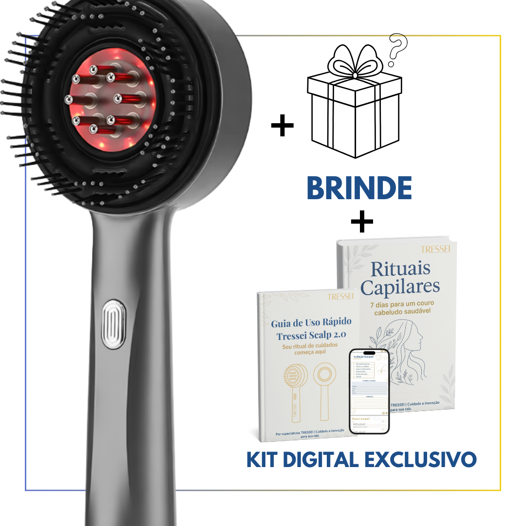 Tressei Scalp 2.0™ + Kit Digital de Crescimento Capilar + Brinde