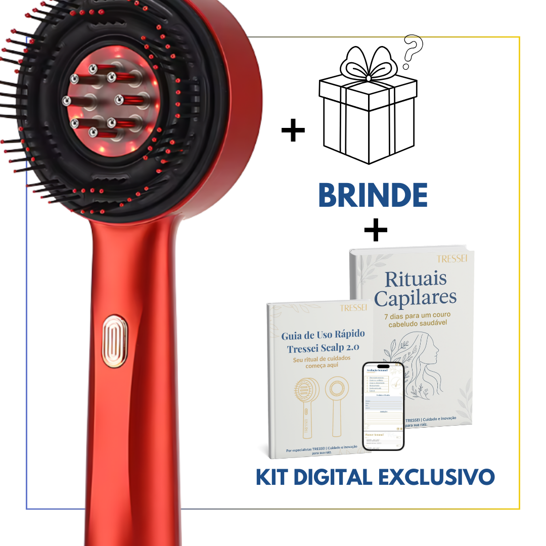 Tressei Scalp 2.0™ + Kit Digital de Crescimento Capilar + Brinde