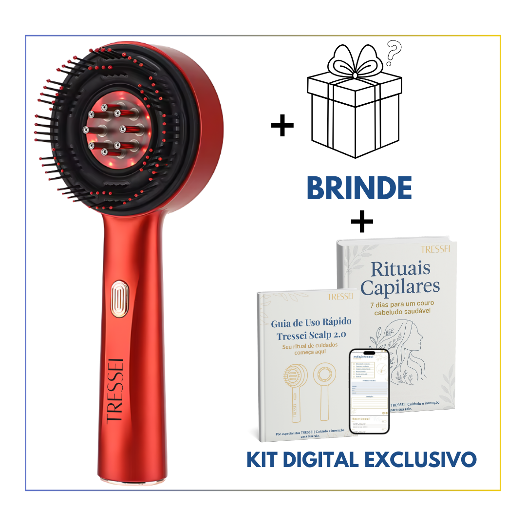 Tressei Scalp 2.0™ + Kit Digital de Crescimento Capilar + Brinde